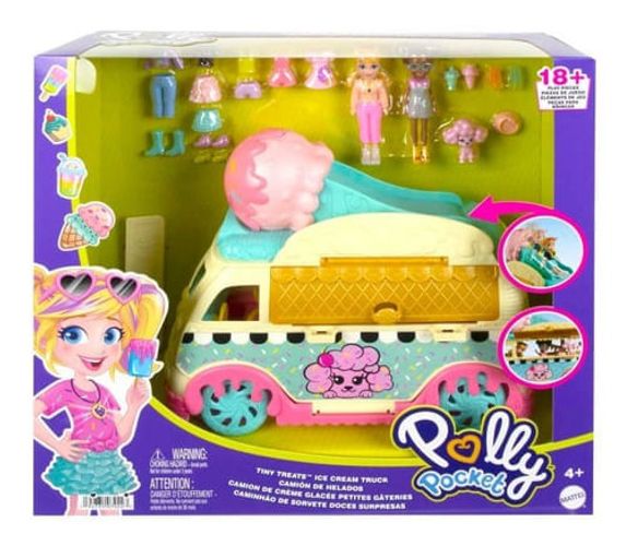 Toy Polly Pocket CamiÃ³n De Licuados Muñeca Camión De Licuados