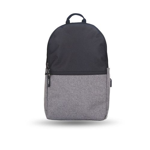 Mochila con USB Delta backpack negra Zecat