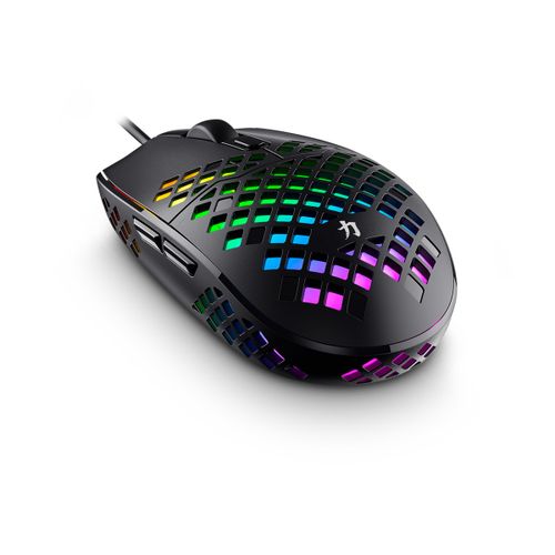 Mouse Gaming AKIRA Crown Mustang Retroiluminado RGB Negro