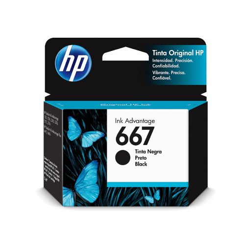 Cartucho HP 667 Advantage Negro 3YM79AL 120 Copias DeskJet Ink Advantage  2775