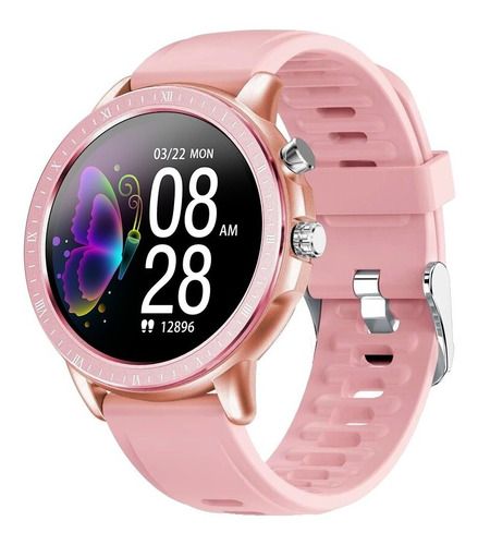 Reloj Inteligente Smartwatch Deportivo S02 rosa