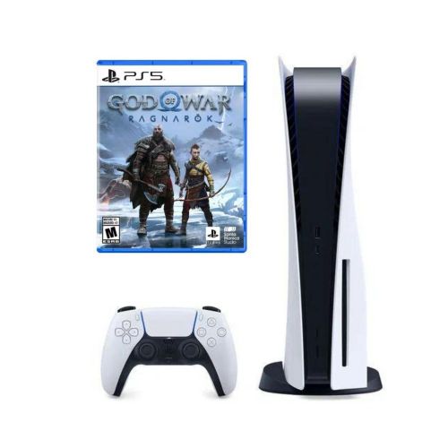 Playstation 5 PS5 Standard Edition + Juego God of War + Joystick PS5