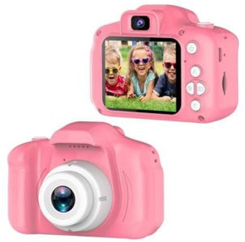 Cámara de Fotos Rosa Gadnic CK32 Digital Para Niños Función Resistente a Golpes