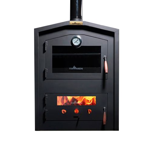 Horno Tromen Gourmet trh apoyo mesada a leña