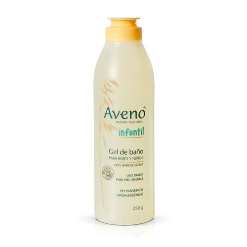 Gel de Baño Aveno para Bebés y Niños