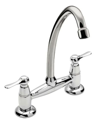 Grifo de cocina doble comando Peirano Bedia 51-107 Cromo
